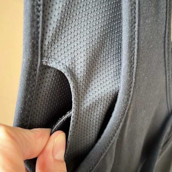 Athleta Rafina Midi Athletic Dress. Charcoal Gray. Built in Bra. Racer Back. S - Picture 5 of 10